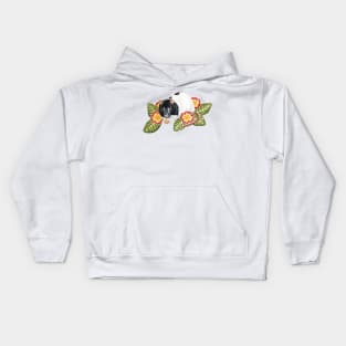 Rat with Flowers Kids Hoodie